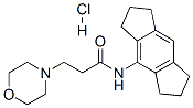 N-(1,2,3,5,6,7-hexahydro-s-indacen-4-yl)-3-morpholin-4-yl-propanamide hydrochloride