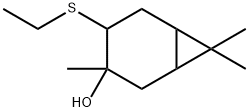 4-(ethylthio)-3,7,7-trimethylbicyclo[4.1.0]heptan-3-ol