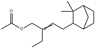 4-(3,3-dimethylbicyclo[2.2.1]hept-2-yl)-2-ethyl-2-butenyl acetate
