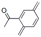 Ethanone, 1-[3,6-bis(methylene)-1,4-cyclohexadien-1-yl]- (9CI)