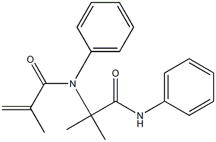 2-Propenamide,N-[1,1-dimethyl-2-oxo-2-(phenylamino)ethyl]-2-methyl-N-phenyl-(9CI)