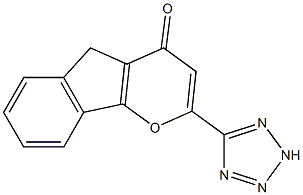 2-(1H-tetrazol-5-yl)-4,5-dihydro-4-oxo-indenopyran