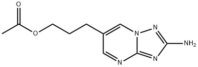3-(2-氨[1,2,4]三唑并[1,5-A]嘧啶-6-基)-丙基 乙酸酯