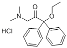 2-Propanone, 3-(dimethylamino)-1,1-diphenyl-1-ethoxy-, hydrochloride
