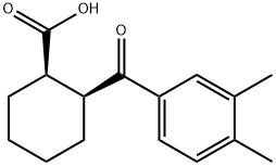 (1R,2S)-2-(3,4-二甲基苯甲酰基)环己烷-1-羧酸