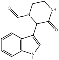 1-Piperazinecarboxaldehyde, 2-(1H-indol-3-yl)-3-oxo-
