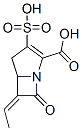 6-Ethylidene-7-oxo-3-sulfo-1-azabicyclo[3.2.0]hept-2-ene-2-carboxylic acid