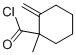 Cyclohexanecarbonyl chloride, 1-methyl-2-methylene- (9CI)