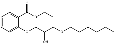 ethyl 2-[3-(hexyloxy)-2-hydroxypropoxy]benzoate