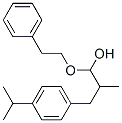 3-(p-isopropylphenyl)-2-methyl-1-(phenethyloxy)propanol