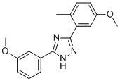 3-(5-Methoxy-o-tolyl)-5-(3-methoxyphenyl)-1H-1,2,4-triazole
