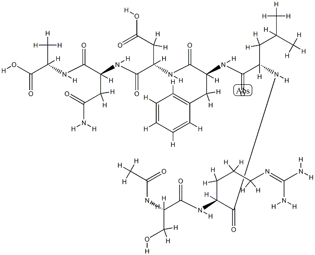 N(alpha)-acetylsomatotropin (7-13)