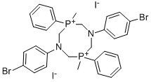 1,3-Di-p-bromophenyl-3,7-diphenyl-3,7-dimethyl-1,5-diaza-3,7-diphospho niacyclooctane 2I