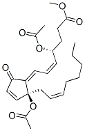 (4R,5Z,7E,12S,14Z)-4,12-Bis(acetyloxy)-9-oxoprosta-5,7,10,14-tetren-1-oic acid methyl ester