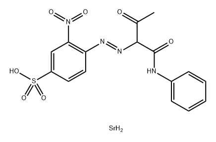 strontium 3-nitro-4-[[1-(phenylcarbamoyl)acetonyl]azo]benzenesulphonate