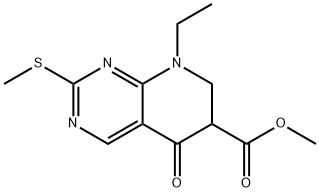 methyl 8-ethyl-5,6,7,8-tetrahydro-2-(methylthio)-5-oxopyrido[2,3-d]pyrimidine-6-carboxylate