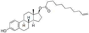 estra-1,3,5(10)-triene-3,17beta-diol 17-(10-undecenoate)