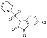 5-chloro-1-(phenylsulphonyl)-1H-indole-2,3-dione