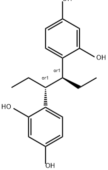 4,4'-(1,2-Diethylethylene)diresorcinol
