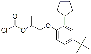 2-(4-tert-butyl-2-cyclopentylphenoxy)-1-methylethyl chloroformate