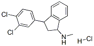 3-(3,4-dichlorophenyl)-2,3-dihydro-N-methyl-1H-inden-1-amine hydrochloride
