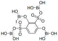 [[4-[(dihydroxybismuthino)oxy]-2-[(hydroxyiodobismuthino)oxy]-1,3-phenylene]bis(sulphonyloxy)]bis[dihydroxybismuthine]