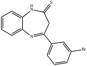 4-(3-bromophenyl)-1,3-dihydro-2H-1,5-benzodiazepin-2-thione