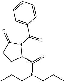 (S)-1-benzoyl-5-oxo-N,N-dipropylpyrrolidine-2-carboxamide