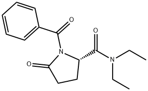 (S)-1-benzoyl-N,N-diethyl-5-oxopyrrolidine-2-carboxamide