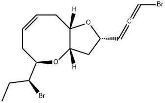 (2S)-2α-[(S)-3-Bromopropadien-1-yl]-5β-[(S)-1-bromopropyl]-3,3aβ,5,6,9,9aβ-hexahydro-2H-furo[3,2-b]oxocin