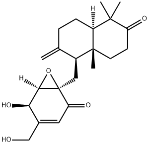 [1R,6R,(+)]-1α-[[(1S,4aR)-Decahydro-5,5,8aβ-trimethyl-2-methylene-6-oxonaphthalene-1β-yl]methyl]-5β-hydroxy-4-(hydroxymethyl)-7-oxabicyclo[4.1.0]hepta-3-ene-2-one