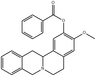 6H-Dibenzo[a,g]quinolizin-2-ol,  5,8,13,13a-tetrahydro-3-methoxy-,  benzoate  (ester)  (9CI)