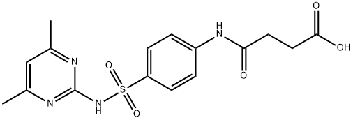4-[[4-[[(4,6-dimethyl-2-pyrimidinyl)amino]sulphonyl]phenyl]amino]-4-oxobutyric acid