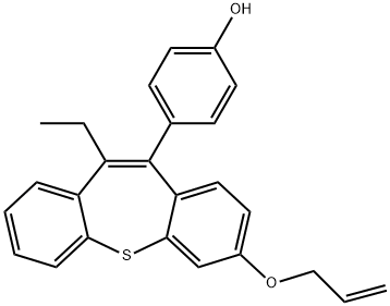 4-(7-Allyloxy-11-ethyldibenzo[b,f]thiepin-10-yl)phenol