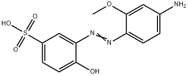 3-[(4-amino-2-methoxyphenyl)azo]-4-hydroxybenzenesulphonic acid