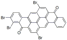 6,14,,-tetrabromopyranthrene-8,16-dione