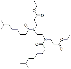 diethyl N,N'-ethane-1,2-diylbis[N-(1-oxoisononyl)-beta-alaninate]
