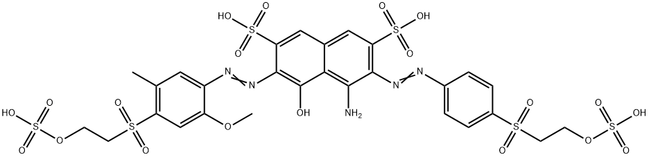 4-amino-5-hydroxy-6-[[2-methoxy-5-methyl-4-[[2-(sulphooxy)ethyl]sulphonyl]phenyl]azo]-3-[[4-[[2-(sulphooxy)ethyl]sulphonyl]phenyl]azo]naphthalene-2,7-disulphonic acid