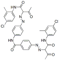 4-[[1-[[(4-chloro-o-tolyl)amino]carbonyl]-2-oxopropyl]azo]-N-[4-[[1-[[(4-chloro-o-tolyl)amino]carbonyl]-2-oxopropyl]azo]phenyl]benzamide