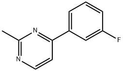 4-(3-fluorophenyl)-2-methylpyrimidine