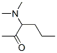 2-Hexanone, 3-(dimethylamino)- (9CI)