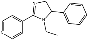 4-(4,5-Dihydro-1-ethyl-5-phenyl-1H-imidazol-2-yl)pyridine
