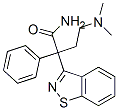 4-dimethylamino-2-phenyl-2-(1,2-benzisothiazol-3-yl)butyramide