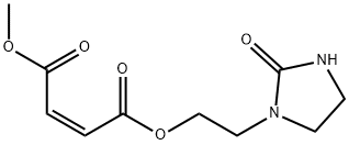 2-Butenedioic acid (2Z)-, methyl 2-(2-oxo-1-imidazolidinyl)ethyl ester
