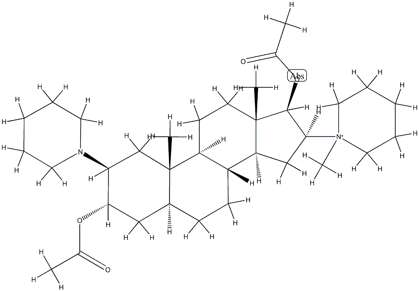 Androstane, piperidinium deriv.