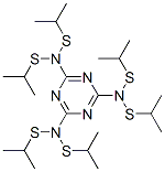 2,4,6-Tris[N,N-bis(isopropylthio)amino]-1,3,5-triazine