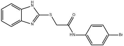 2-((1H-benzo[d]imidazol-2-yl)thio)-N-(4-bromophenyl)acetamide