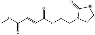 2-Butenedioic acid (2E)-, methyl 2-(2-oxo-1-imidazolidinyl)ethyl ester