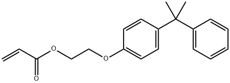 丙烯酸 2-[4-(1-甲基-1-苯乙基)苯氧基]乙基酯