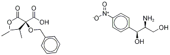 (2R)-2-(1-Methylethyl)-2-(phenylMethoxy)-propanedioic Acid 1-Ethyl Ester (1S,2S)-2-AMino-1-(4-nitrophenyl)-1,3-propanediol Salt